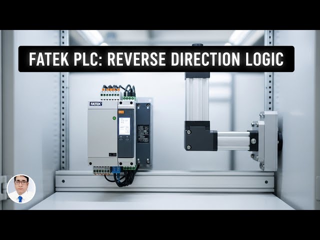 Fatek PLC Programming: Reversing Linear Actuator Direction | Step-by-Step Logic