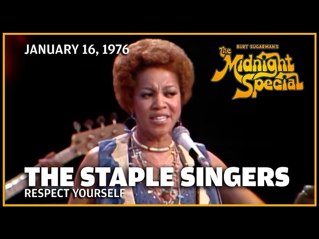 Respect Yourself - Staple Singers | The Midnight Special