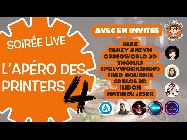 L'apéro des Printers 4 : débrief de l'année 2024