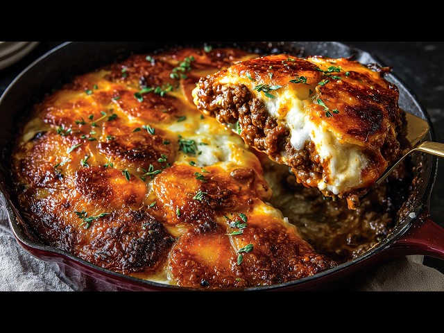 If you have potatoes and ground beef… make THIS for dinner! Top 🔝 4 recipes from Essen Recipes!