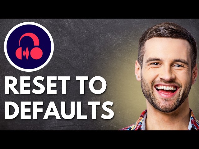 How to Reset Audacity to Defaults (Simple Guide)