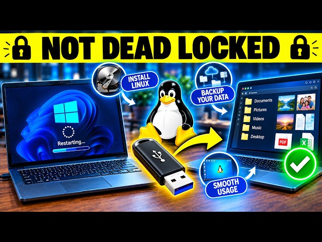 I Recovered a "Dead" Windows Laptop With Only a $9 USB Stick