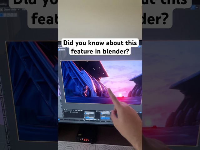 Did you know about this feature in blender? #blender3d #b3d #blender