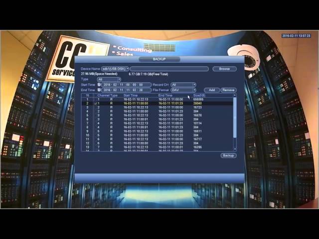 DVR/NVR Backup Tutorial