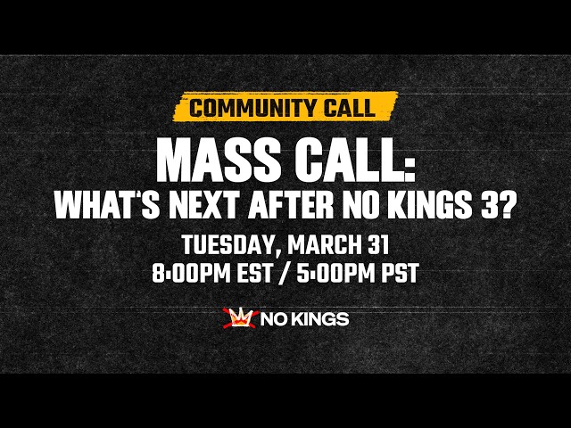 What’s Next after No Kings 3