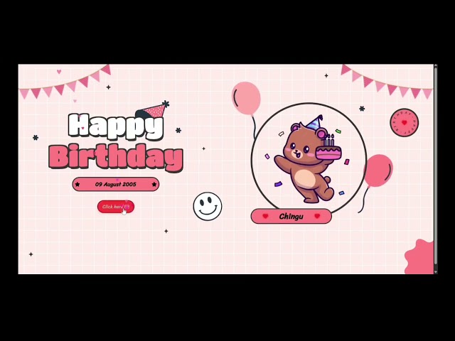 Birthday! #coding #css #shorts  #html #cute #youtube #kids #youtubegrowth #youtubeshorts #kitten