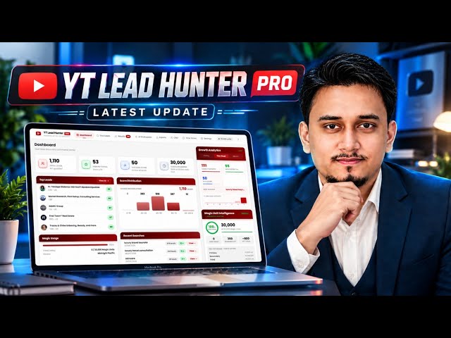 Incredible new updates for YT Lead Hunter Pro and CRM have arrived! 🔥😍