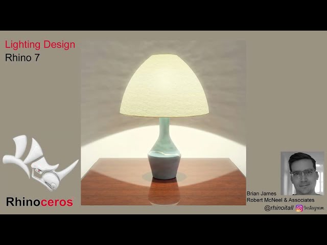 Lighting Design in Rhino 7