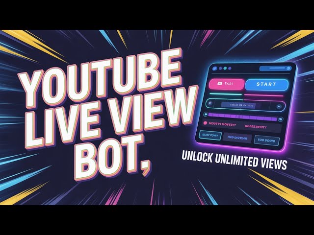 YouTube Live Viewer Bot ❤️‍🔥 NEW View Bot [2025] 🚀
