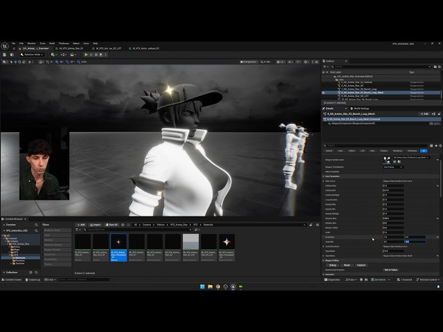 Create Anime Stars VFX in Unreal Engine