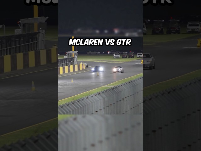 McLaren vs GTR #mclaren #gtr #shorts