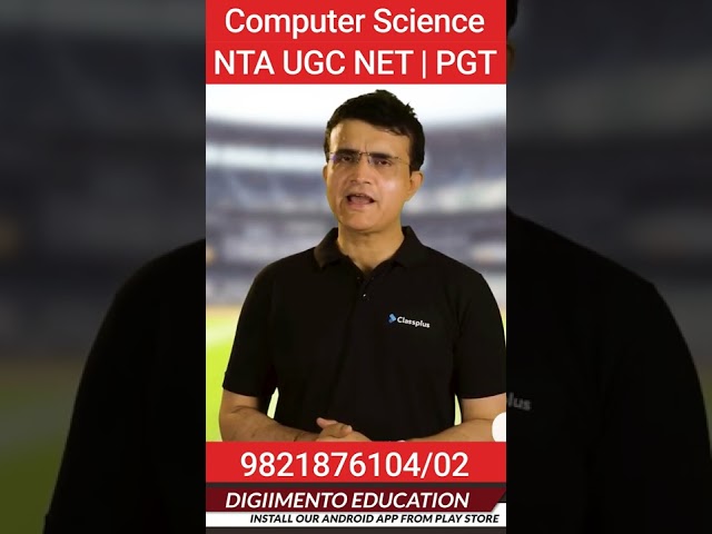 NTA UGC NET | PGT | GATE | Computer Science