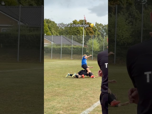 Well that’s just unfortunate timing 😰😂 #SundayLeague #soccer #football #fyp #foryoupage