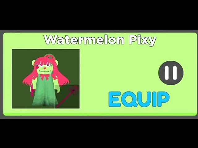 Roblox Puppet ~ Watermelon Pixy Theme 🍉 ~ [Fan Made Skin] 🎵