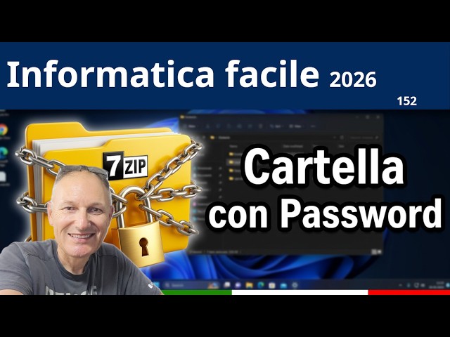 How to password protect a folder (7-Zip) | Easy Computing Maggiolina | 152