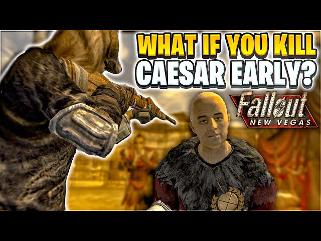 Fallout New Vegas - What Happens If You Kill Caesar Early in the Game? (2021 Update)