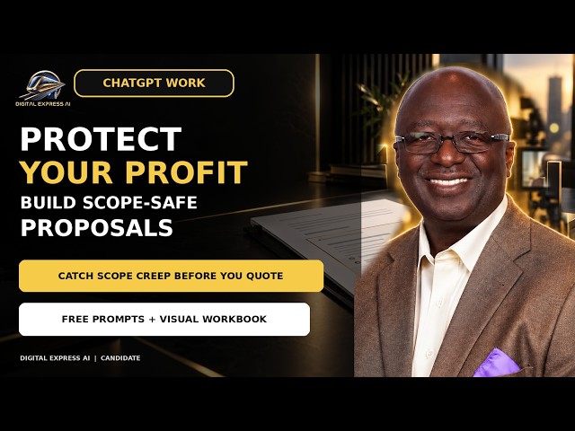 Build Better Proposals with ChatGPT Work and Stop Scope Creep - Wed, Sept 23, 2026 _ 12 PM EST
