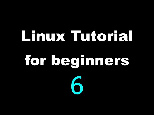 Linux Tutorial for Beginners - 6 - Creating our first file