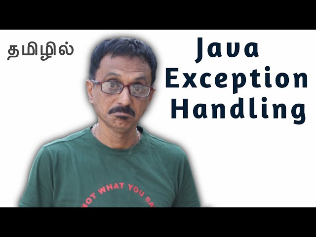 Exception handling in JAVA