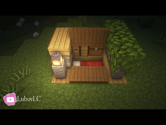How to Build a Tiny Starter House | Minecraft Tutorial 🔥 (#29)