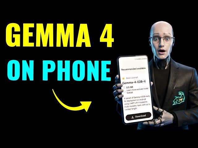 Gemma 4 on Android 🤯 I Tested It and It’s INSANE (Offline AI)