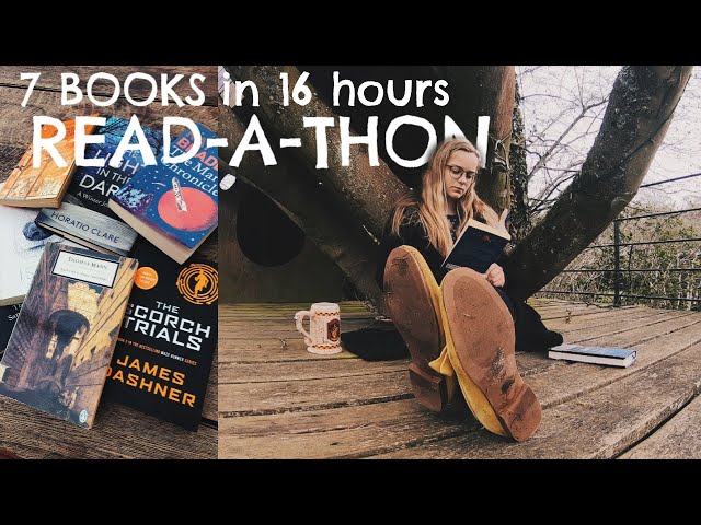 I read 7 books in 16 hours (READ-A-THON)