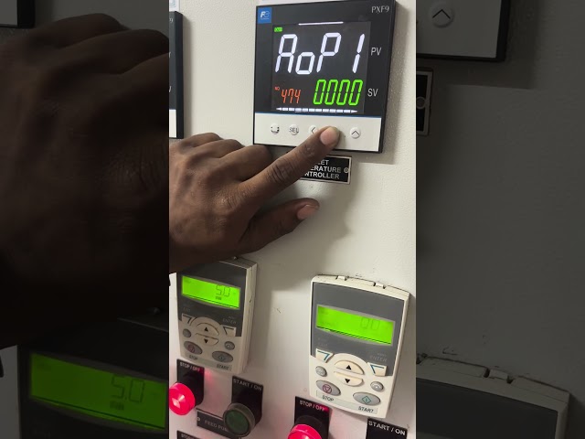 Fuji Electric FX Series Temperature Controller Parameters setup