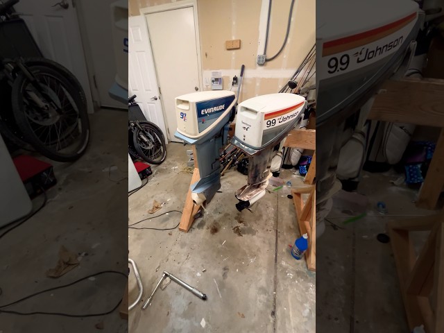 Sacramento River Testing Evinrude and Johnson 9.9 Outboard Motors #evinrude#johnson#2stroke