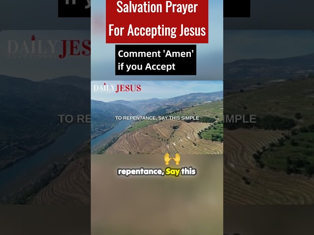 WE ALL NEED TO PRAY THIS SALVATION PRAYER  - Morning Christian Motivation Today #christianshorts