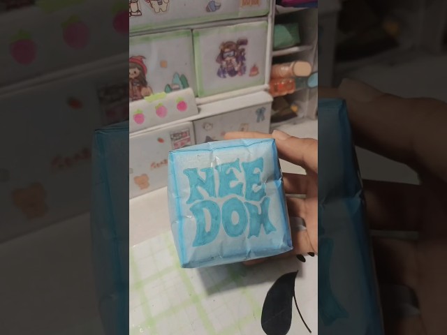 Nee Doh squishy paper 💭🌱‼️|#needoh #squishy #diy #shorts #trending #viral