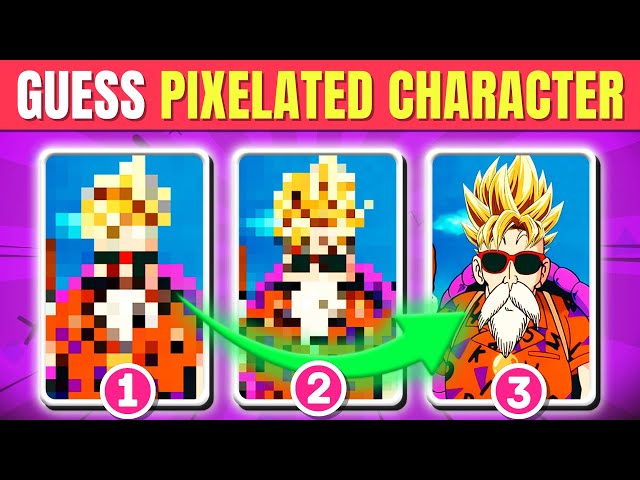 🔥GUESS THE PIXELATED ANIME CHARACTER (IMPOSSIBLE) 🫵 | Guess The Character | Anime Quiz