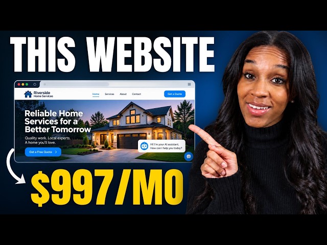 The EASIEST Way to Sell Websites for $997/mo.