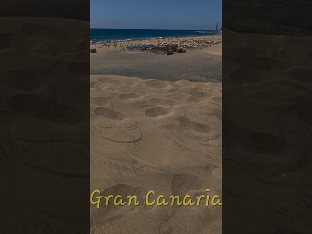 Maspalomas Dunes #maspalomas #dunes #travel #grancanaria 🌞🌊