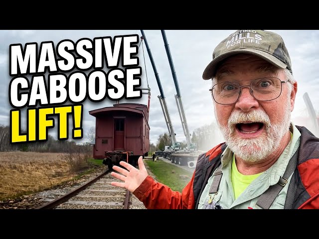Railway Heritage Park Gets a Massive New Caboose