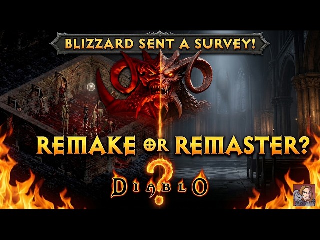 Diablo 1 Remake/Remaster Survey (Diablo 1 Resurrected!)