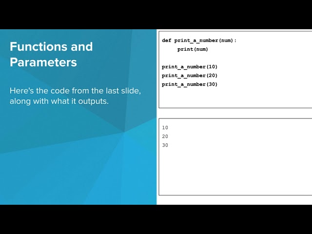 Intro Python- Functions and Parameters