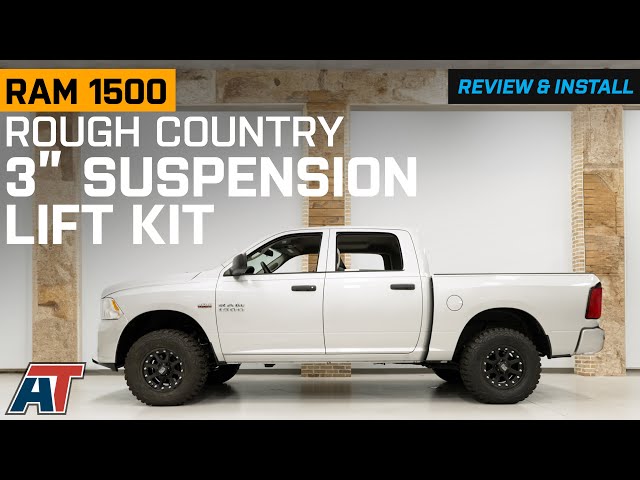 2012-2018 RAM 1500 Rough Country 3-Inch Suspension Lift Kit Review & Install