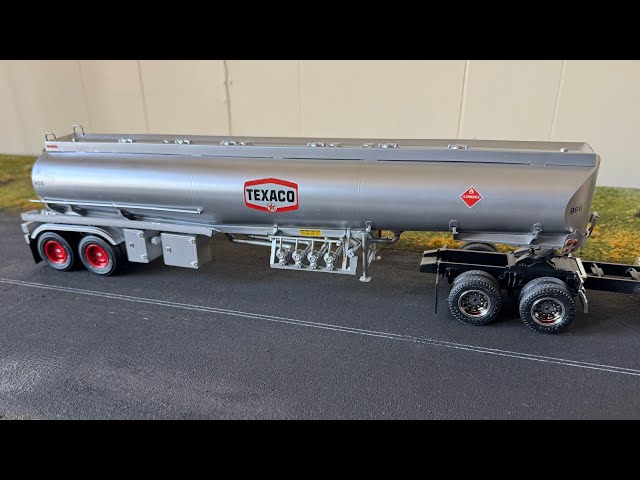 Building a Vintage 1980s Texaco Tanker Model Kit (Monogram 1/32)