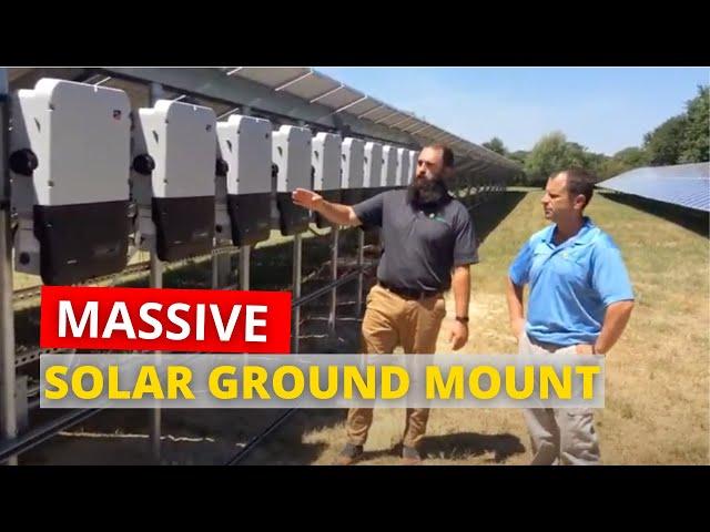 Solar Panels at a Poultry Farm - System Tour