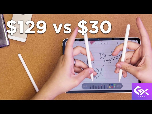 I Tested a $30 Apple Pencil Alternative Against the $129 Pro