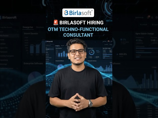 Birlasoft Hiring 2026 | OTM Techno-Functional Consultant | 2025 & 2026 Graduates | Pune