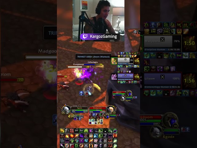Rogue / Aff Lock vs. Priest / Lock - TBC Arena 2v2 Season 1