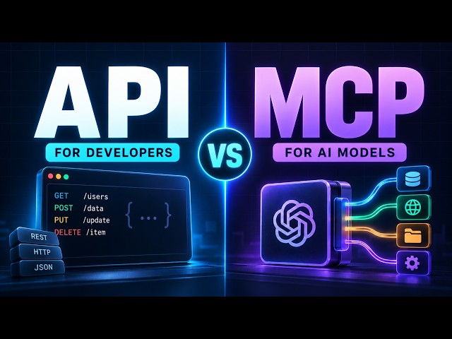 MCP vs REST API — The Real Difference (in 3 Minutes)