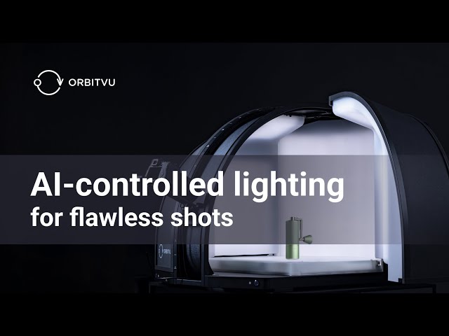 74 Independent Light Sources + AI: Meet Virtual Lights in ALPHASHOT PRO G2 | Orbitvu
