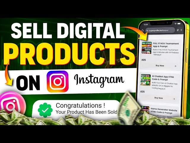 How to Sell Digital Products on Instagram in 2026