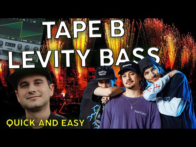 How to Make TAPE B & LEVITY Style Bass in SERUM!