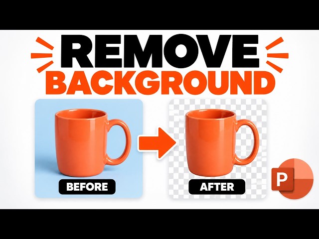 How to Remove Image Background in PowerPoint | Easy Beginner Tutorial