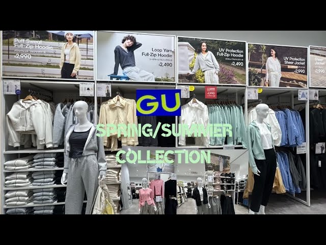 GU SPRING/ SUMMER COLLECTION 🇯🇵 iyam4u