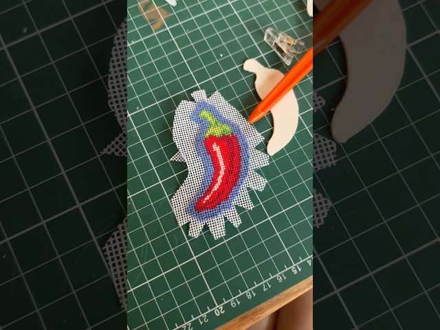 Needlepoint BAG CHARM
