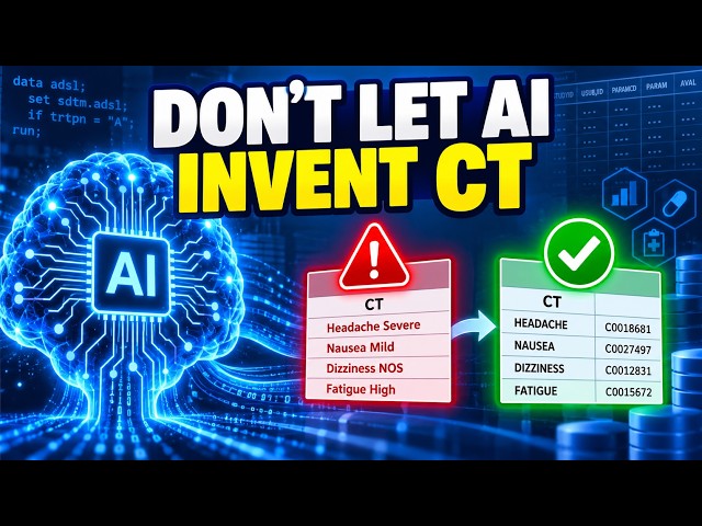 #3 Stop AI Hallucinations in SDTM | Verify EGTEST with Claude and NCI EVS